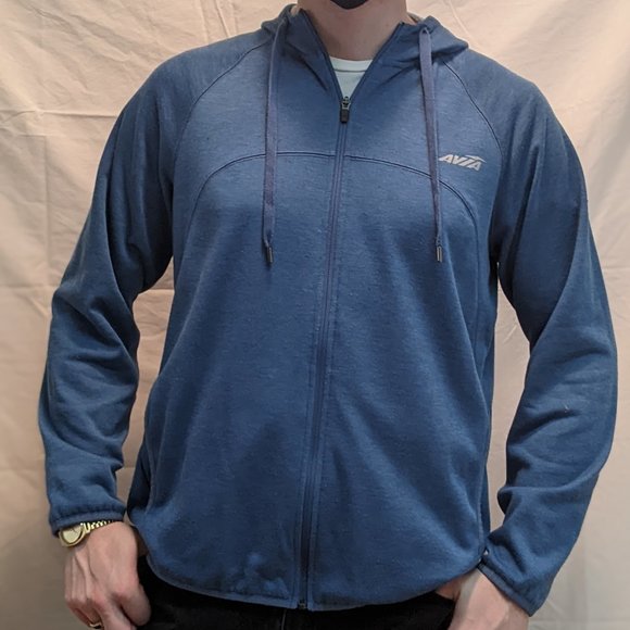 Avia Zip-Up Hoodie (Blue) - Picture 1 of 7